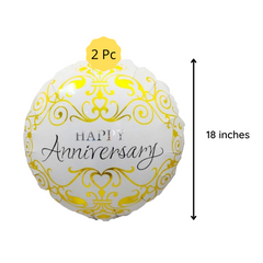 Happy Anniversary DIY Balloon garland arch - 212/Pk