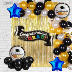 Congratulations Graduation DIY Balloon garland arch - 115/Pk