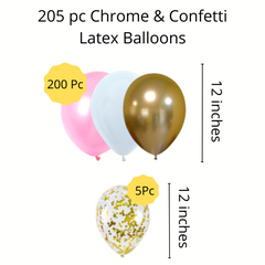 "I Love You" proposal, Valentine's day & Anniversary Balloon DIY decor set - 214/Pk